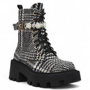 Betsey Johnson Heathr - Womens White Boots